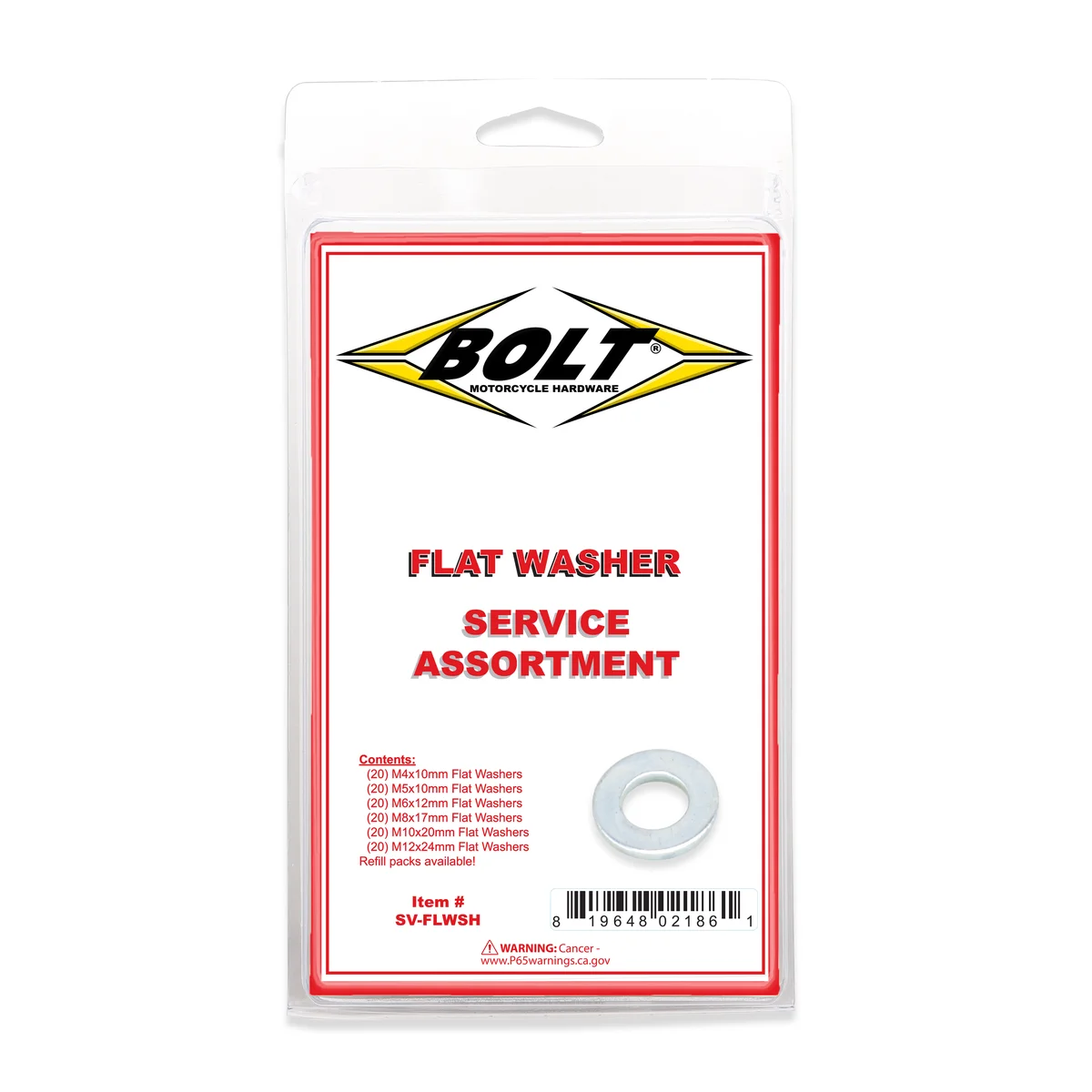 BOLT - SV-FLWSH - Flat Washers