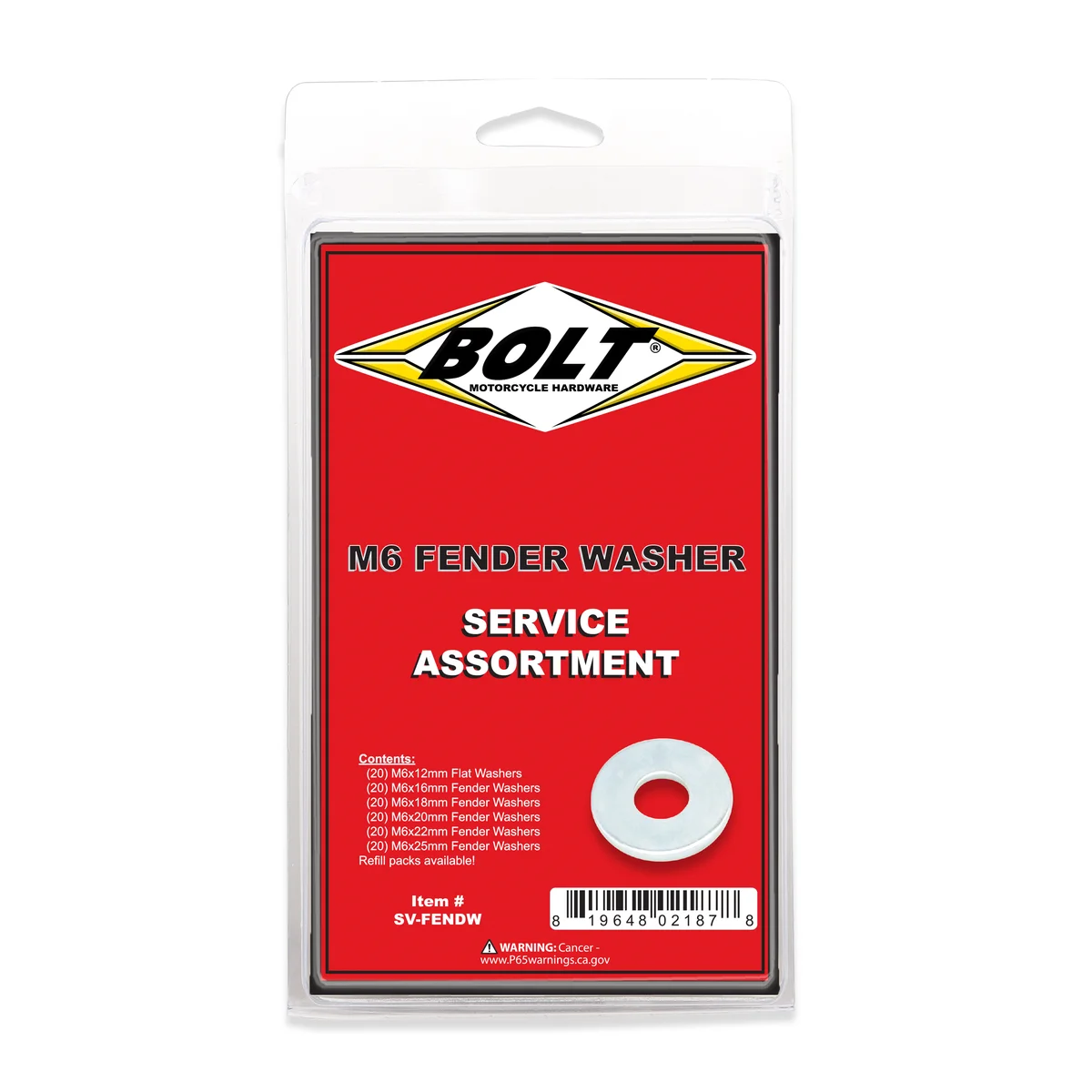BOLT - SV-FENDW - Fender Washers