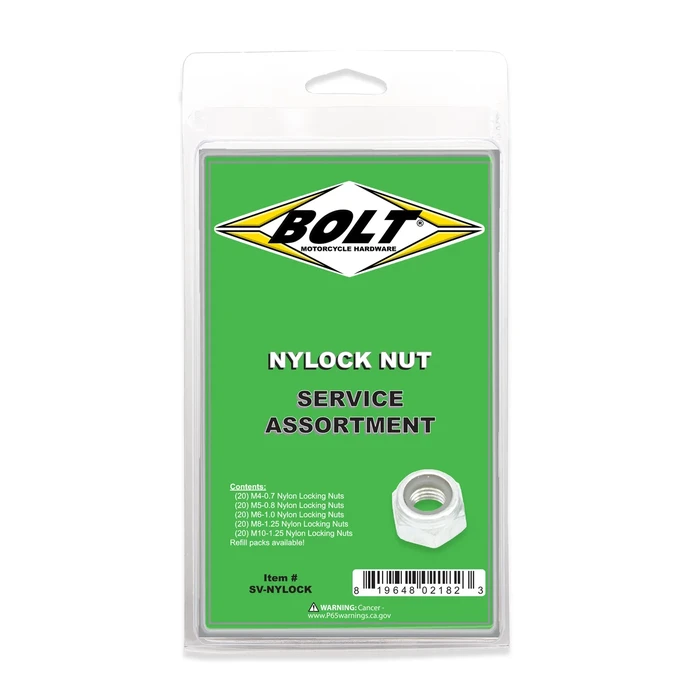 BOLT - SV-NYLOCK - Nylon Lock Nuts