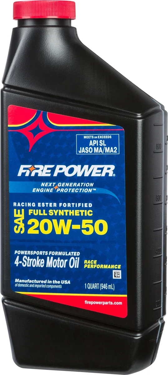 FIRE POWER - 196977 - Racing Ester Fortified Full Synthetic Motor Oil