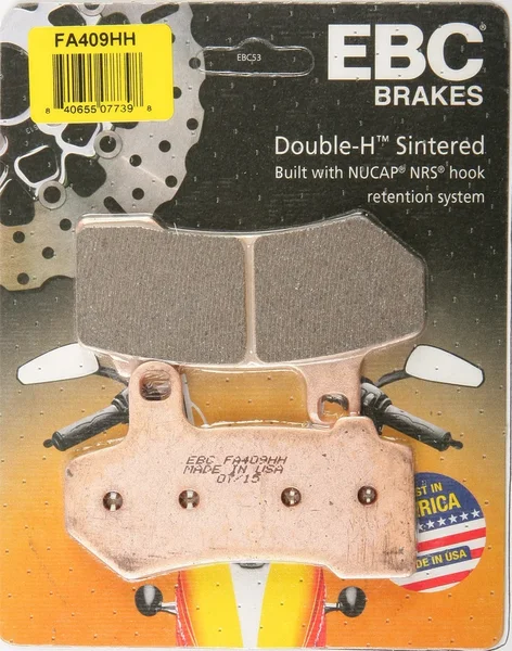 EBC FA409HH Standard Brake Pads - High-Performance Motorcycle Brake Pads