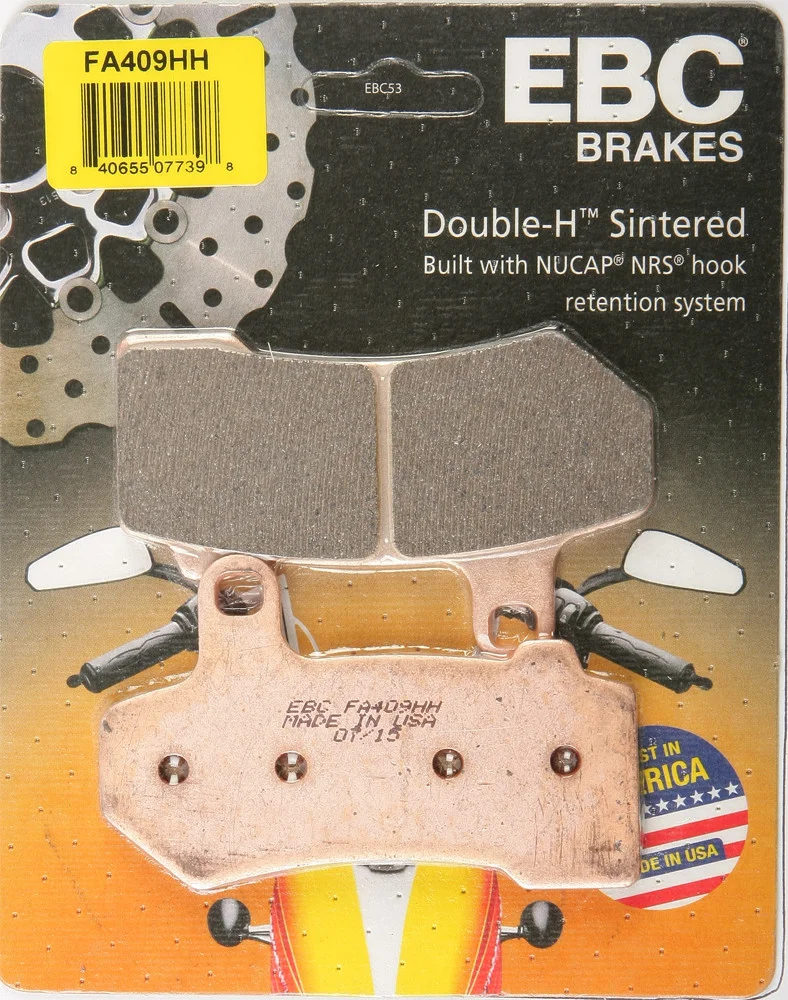 EBC FA409HH Standard Brake Pads - High-Performance Motorcycle Brake Pads