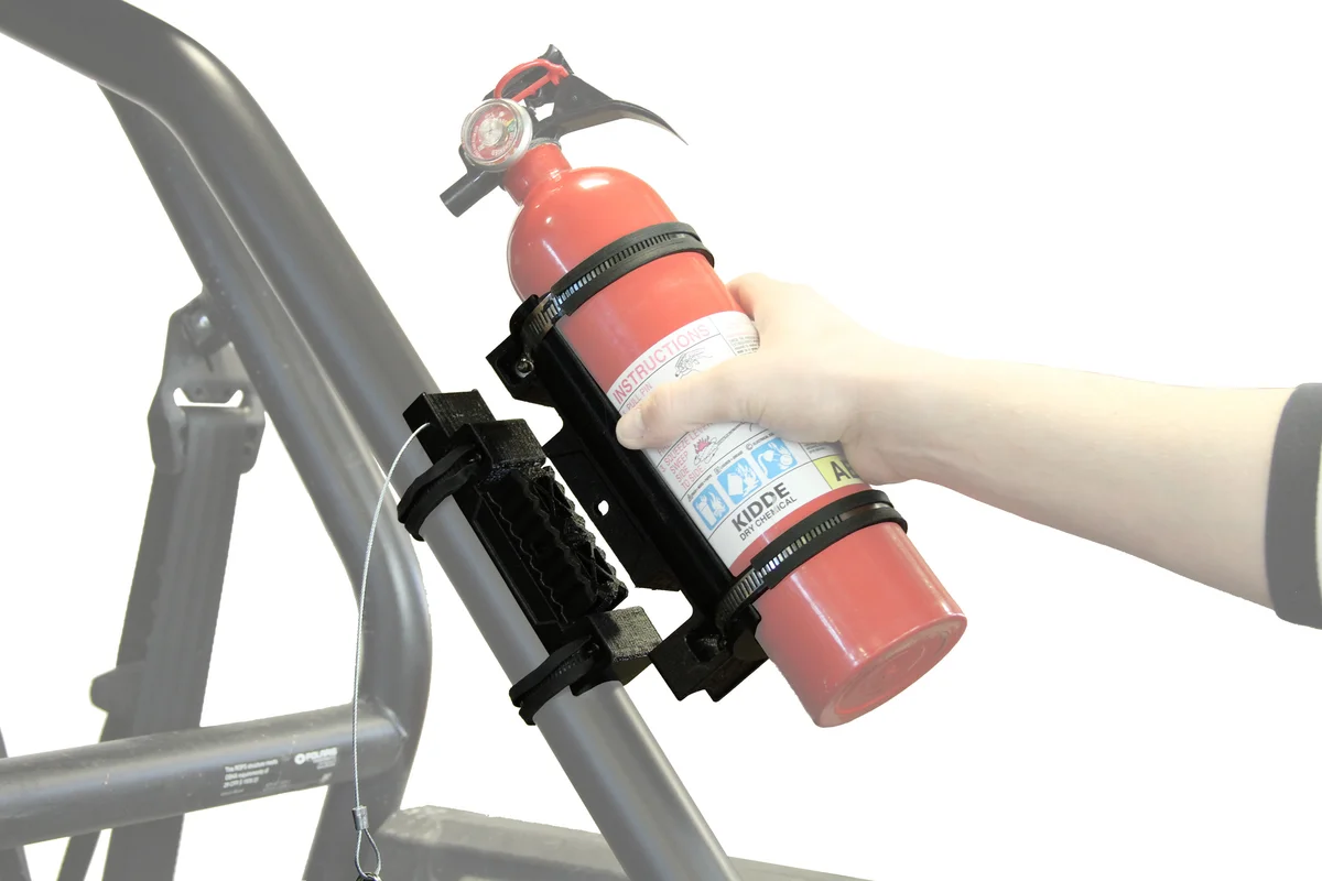 ATV TEK Fire-ES1 Elite Series Fire Extinguisher Mount - Durable & Secure ATV Safety Bracket
