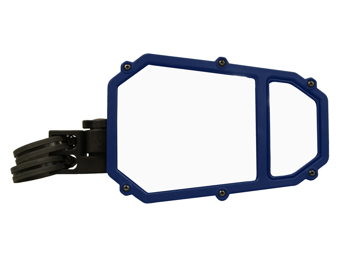 ATV TEK ES2-BLUE Elite Series Side Mirror Frame - Durable, High-Visibility ATV Mirror