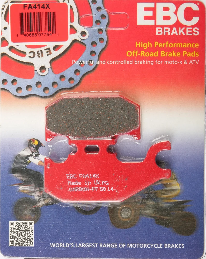 EBC FA414X Standard Brake Pads - High-Performance Motorcycle Brake Pads