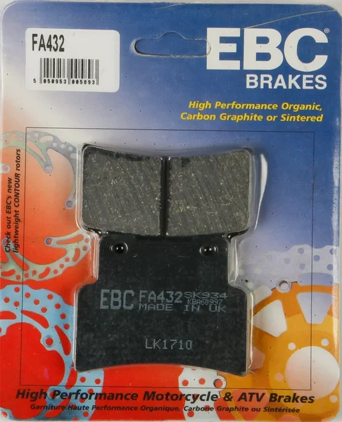 EBC FA432 Standard Brake Pads - High-Performance Motorcycle Brake Pads