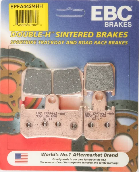 EBC Extreme Pro Brake Pads - High-Performance Sintered Bronze Brake Pads for Sportbikes & Cruisers