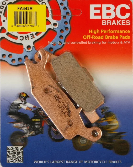 EBC FA443R Standard Brake Pads - High-Performance Motorcycle Brake Pads