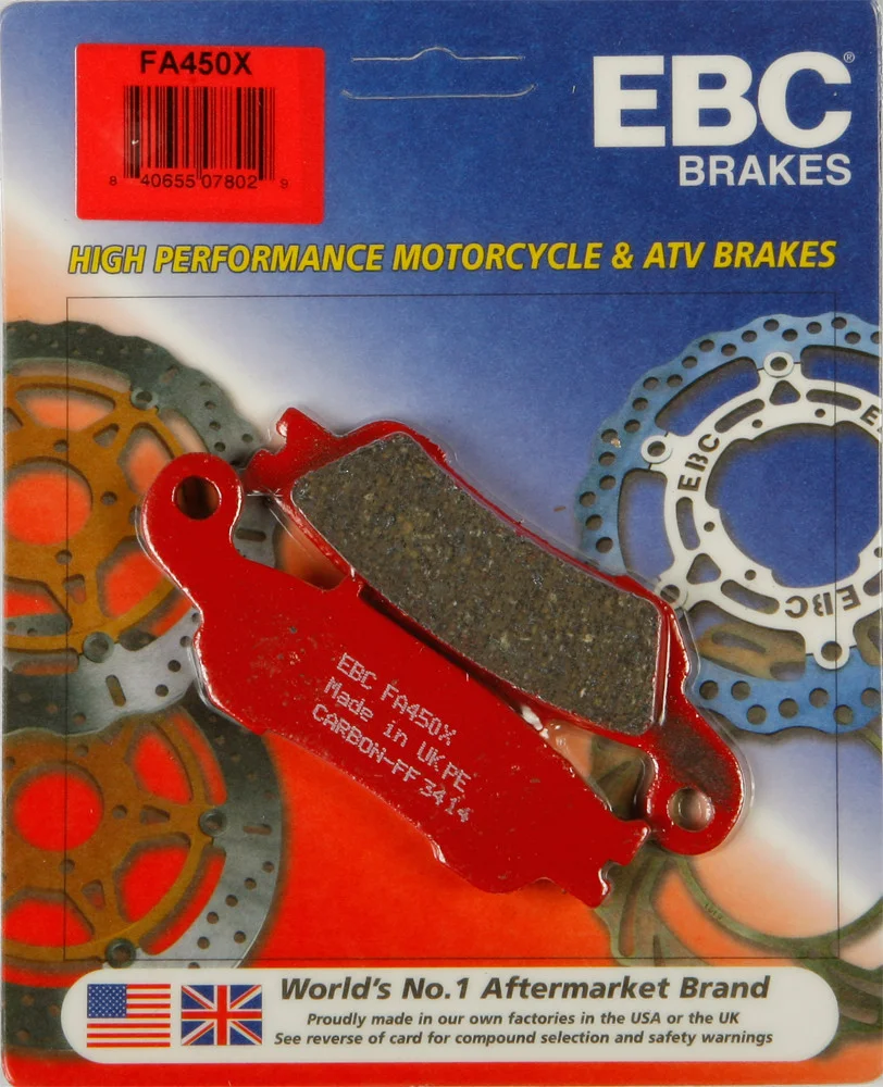 EBC FA450X Standard Brake Pads - High-Performance Motorcycle Brake Pads