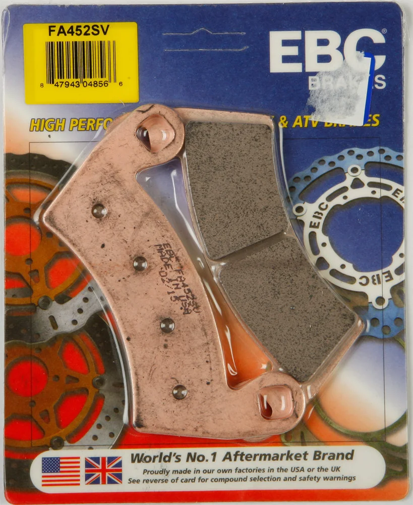 EBC FA452SV Standard Brake Pads - High-Performance Motorcycle Brake Pads