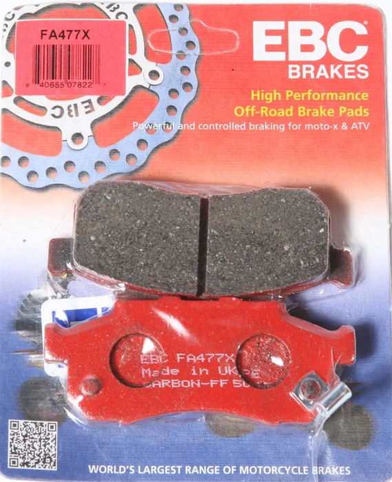 EBC FA477X Standard Brake Pads - High-Performance Motorcycle Brake Pads