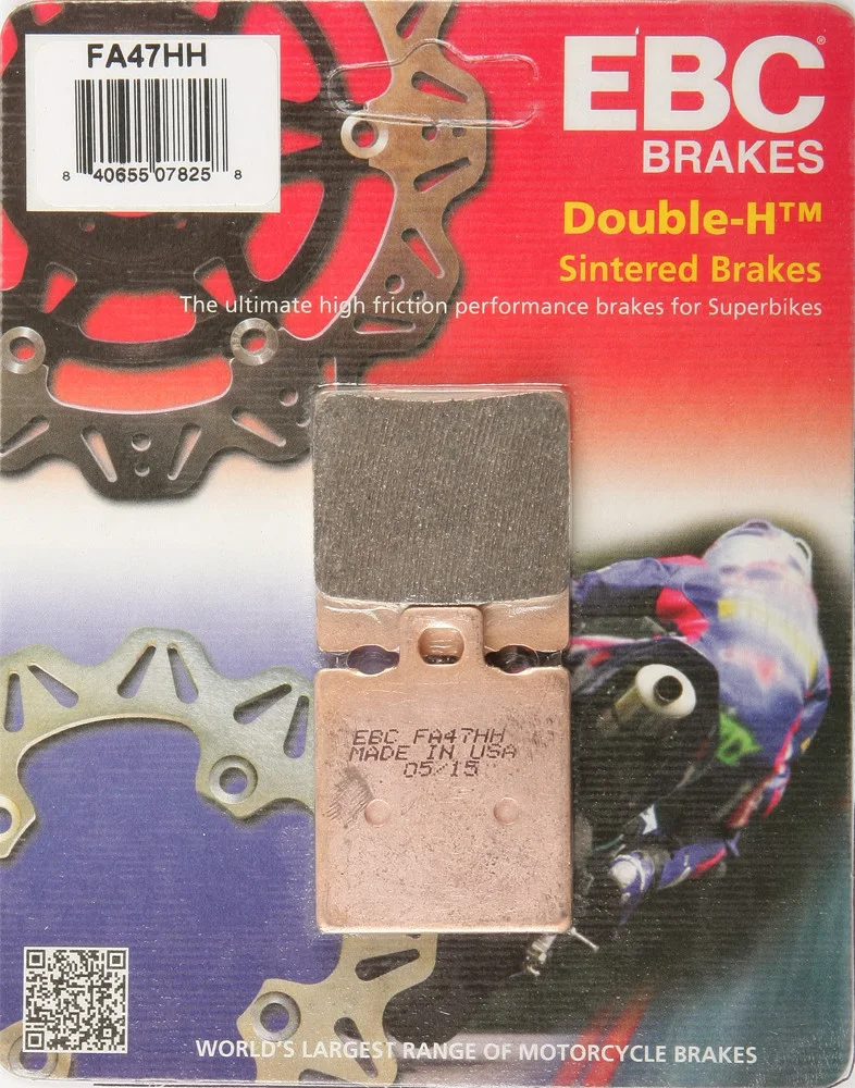 EBC FA47HH Standard Brake Pads - High-Performance Motorcycle Brake Pads