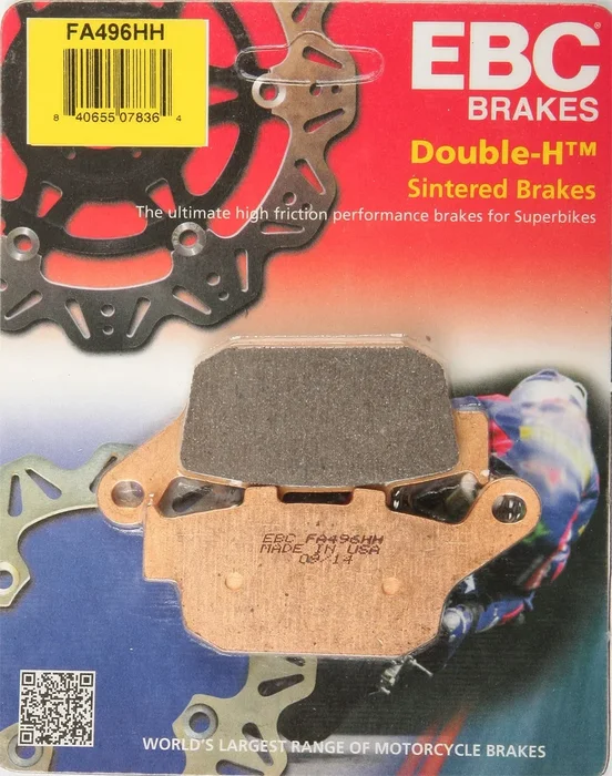 EBC FA496HH Standard Brake Pads - High-Performance Motorcycle Brake Pads