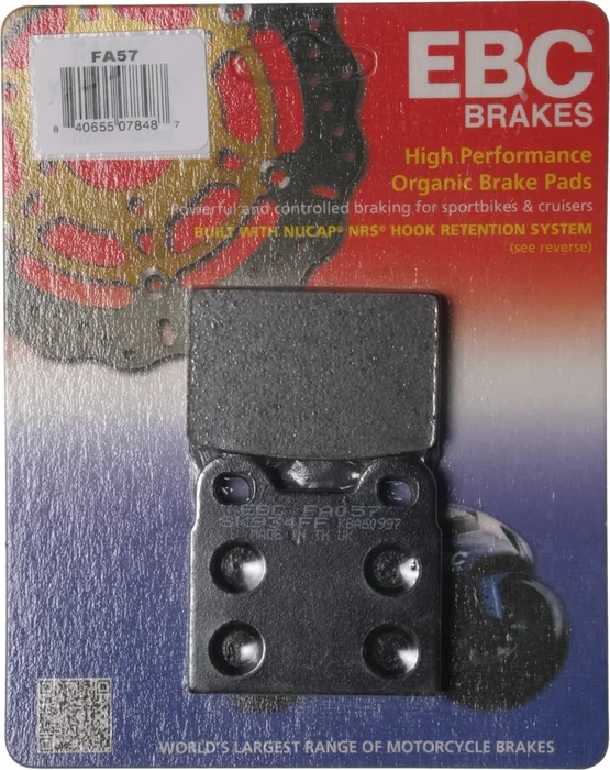 EBC FA57 Standard Brake Pads - High-Performance Motorcycle Brake Pads
