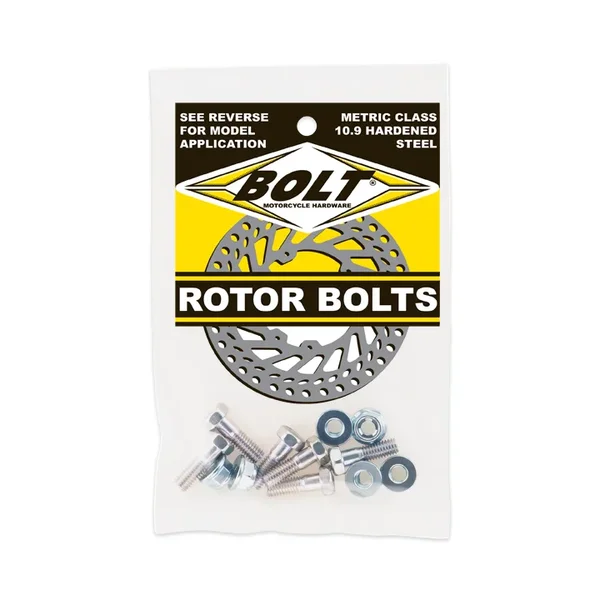 BOLT 2009-HRTR Rotor Bolts - High-Strength 10.9 Steel Fasteners for Powersports