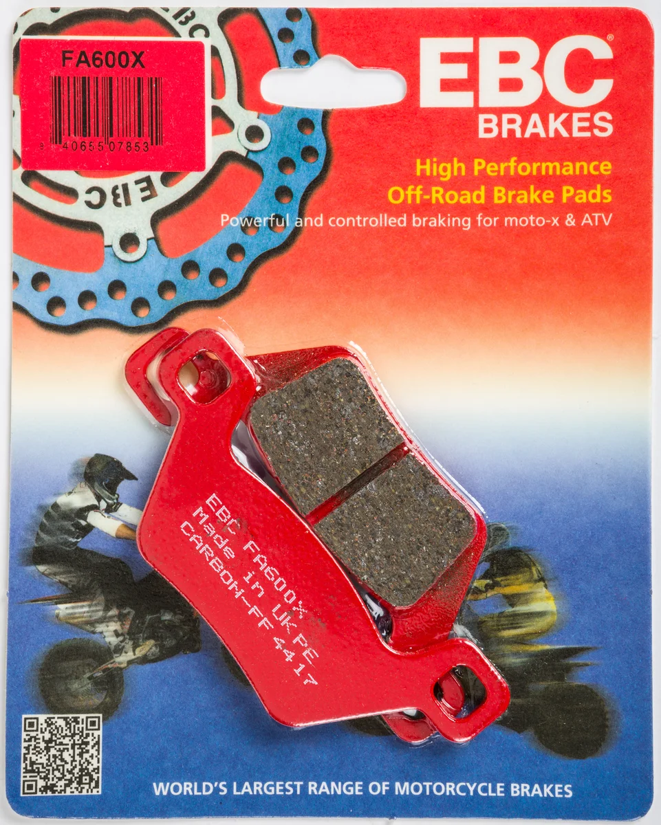 EBC FA600X Standard Brake Pads - High-Performance Motorcycle Brake Pads