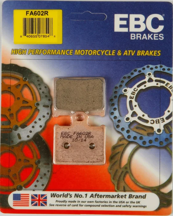 EBC FA602R Standard Brake Pads - High-Performance Motorcycle Brake Pads