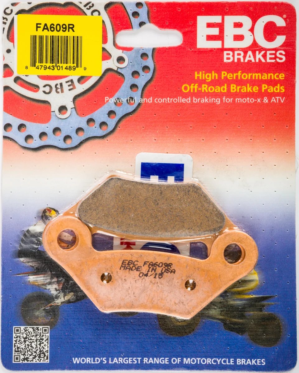 EBC FA609R Standard Brake Pads - High-Performance Motorcycle Brake Pads