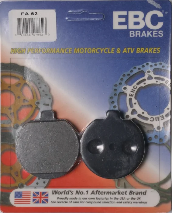 EBC FA62 Standard Brake Pads - High-Performance Motorcycle Brake Pads