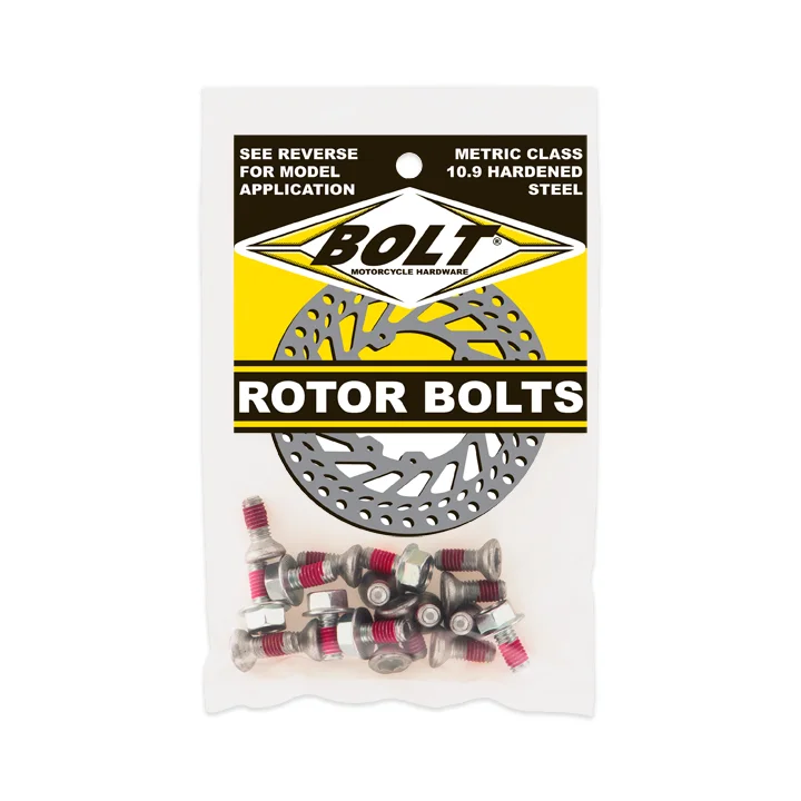 BOLT 2009-YRTR Rotor Bolts - High-Strength Hardware for Powersports Vehicles