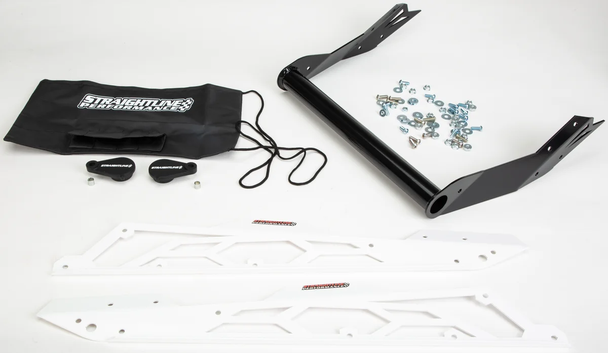 STRAIGHTLINE - 183-234-WHITE - Hide 'N' Go Rear Bumper