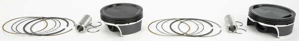 WISECO - K2789 - Black Edition Piston Kit