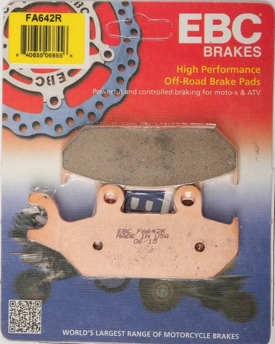 EBC FA642R Standard Brake Pads - High-Performance Motorcycle Brake Pads