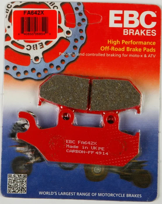 EBC FA642X Standard Brake Pads - High-Performance Motorcycle Brake Pads