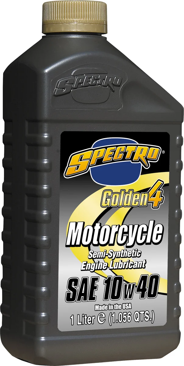 SPECTRO - 310272 - Golden Motorcycle Semi-Syn 4T Oil