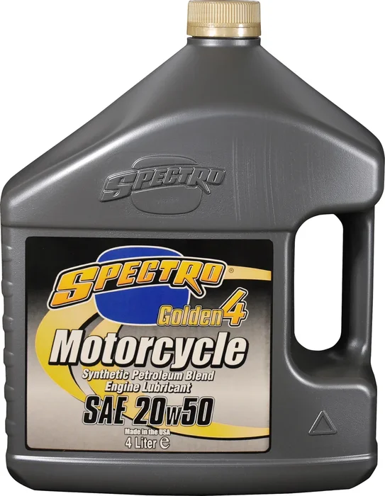 SPECTRO - 310351 - Golden Motorcycle Semi-Syn 4T Oil