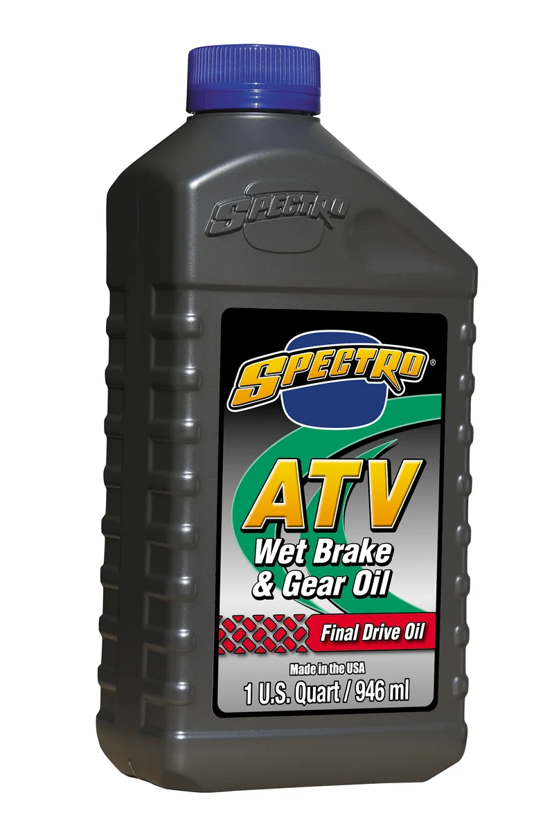 SPECTRO 310333 Premium ATV Wet Brake & Gear Oil - High-Performance Chemicals for Reliable Power Sports Equipment