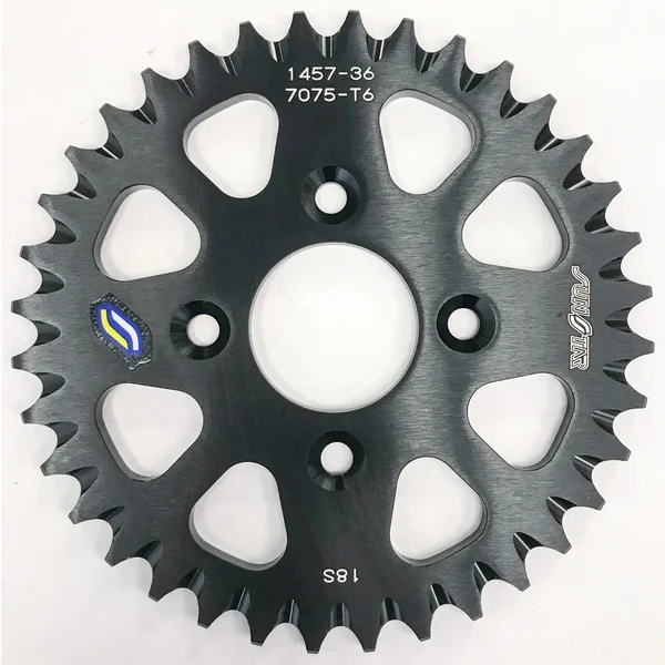 SUNSTAR - 5-145736BK - Works Triplestar Rear Aluminum Sprocket