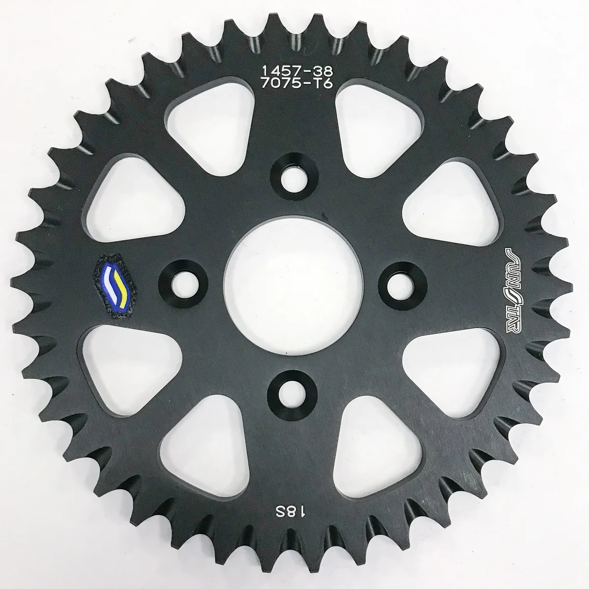 SUNSTAR - 5-145738BK - Works Triplestar Rear Aluminum Sprocket