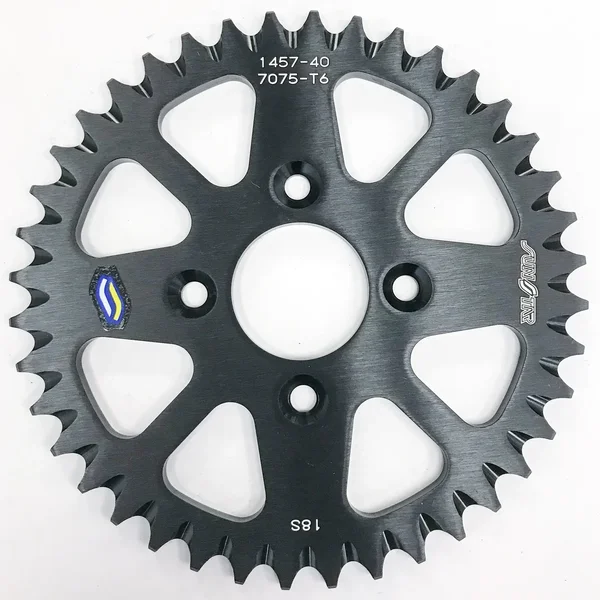 SUNSTAR - 5-145740BK - Works Triplestar Rear Aluminum Sprocket