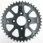 SUNSTAR - 5-145740BK - Works Triplestar Rear Aluminum Sprocket