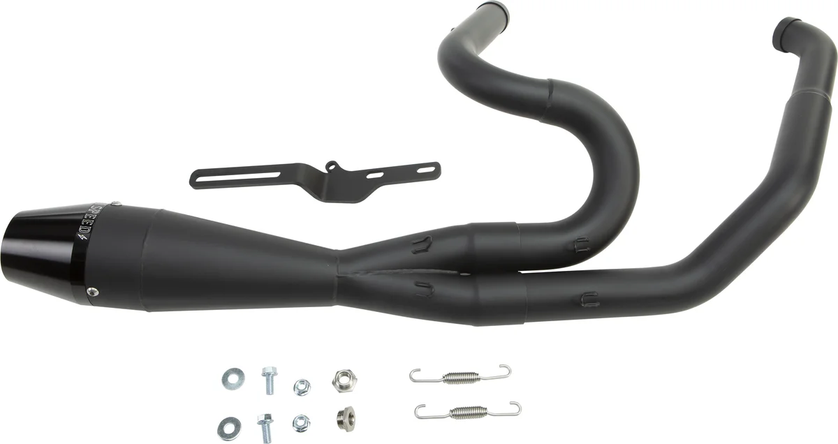 SAWICKI - 930-01211 - 2in1 Shorty Exhaust for Touring Models