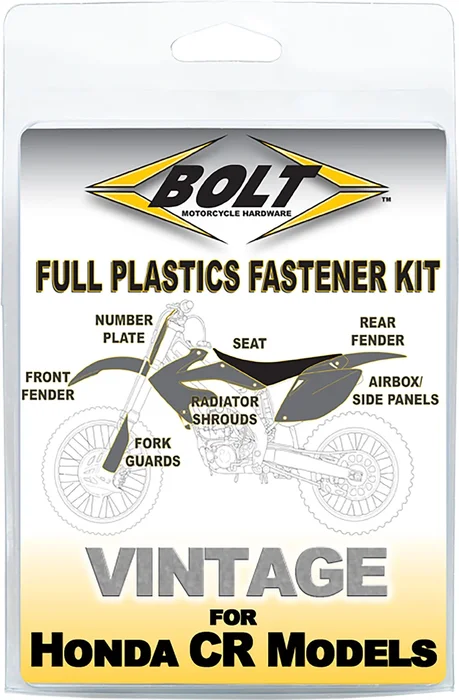 BOLT - HON-9092102 - Full Body Work Fastener Kit