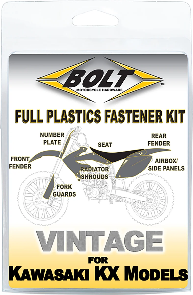 BOLT - KAW-9802105 - Full Body Work Fastener Kit