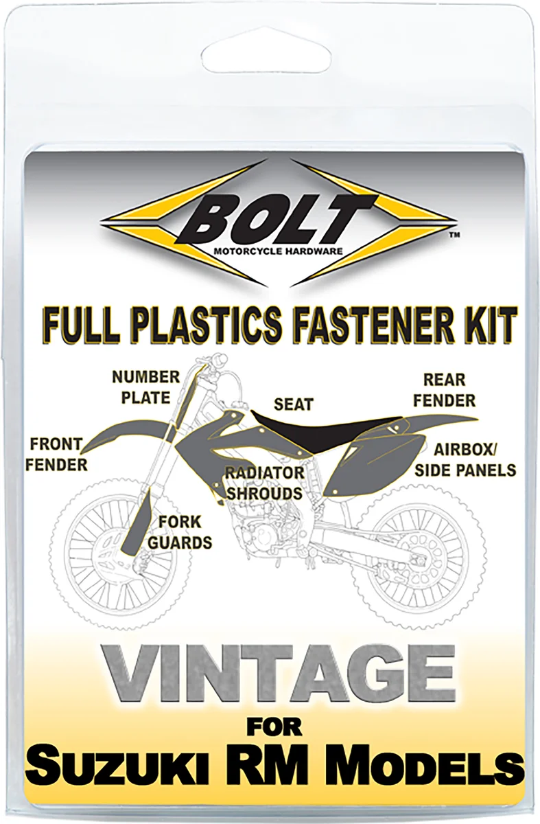 BOLT - SUZ-8992102 - Full Body Work Fastener Kit