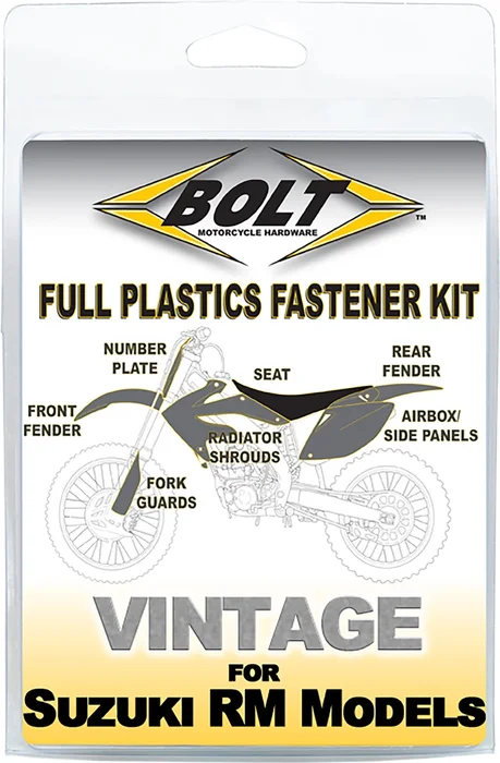 BOLT - SUZ-9600104 - Full Body Work Fastener Kit