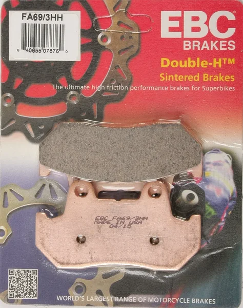 EBC FA69/3HH Standard Brake Pads - High-Performance Motorcycle Brake Pads