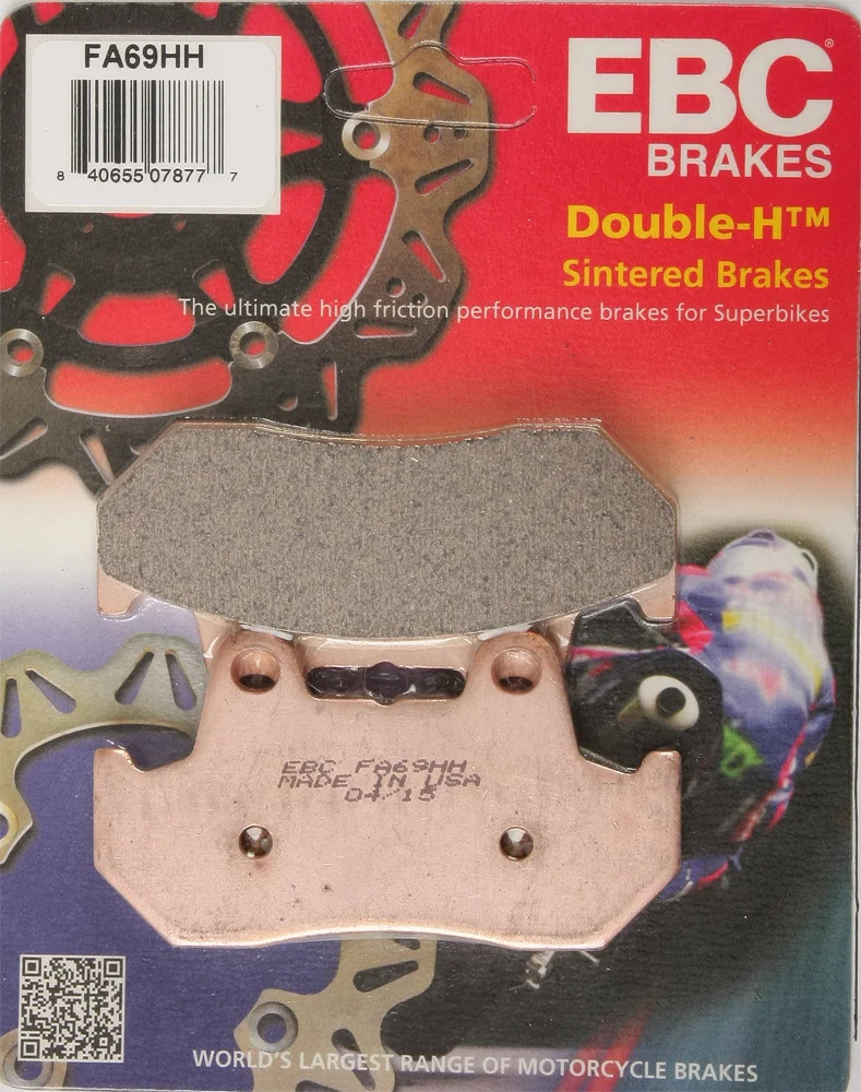 EBC FA69HH Standard Brake Pads - High-Performance Motorcycle Brake Pads