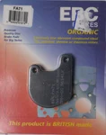 EBC FA71 Standard Brake Pads - High-Performance Motorcycle Brake Pads for Enhanced Stopping Power