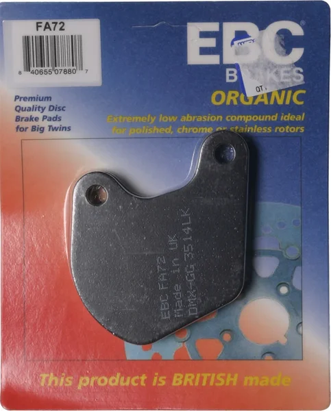 EBC FA72 Standard Brake Pads - High-Performance Motorcycle Brake Pads