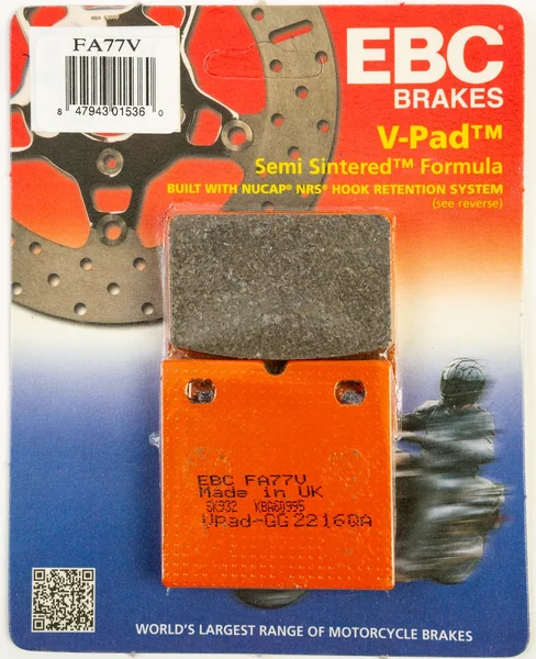 EBC FA77V Semi-Sintered Brake Pads - High-Performance Brakes for Street & Dirt Bikes