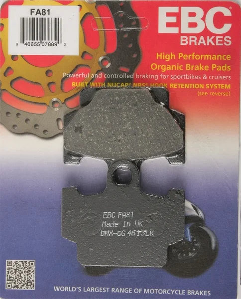 EBC FA81 Standard Brake Pads - High-Performance Motorcycle Brake Pads