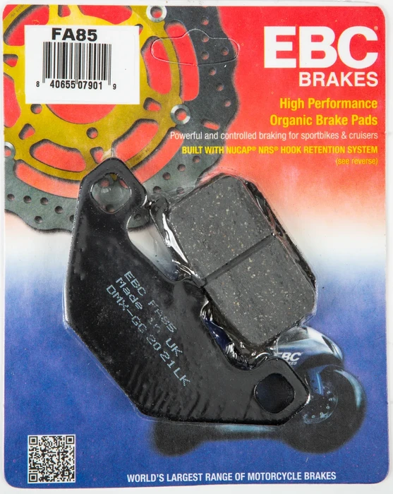 EBC FA85 Standard Brake Pads - High-Performance Motorcycle Brake Pads for Enhanced Stopping Power