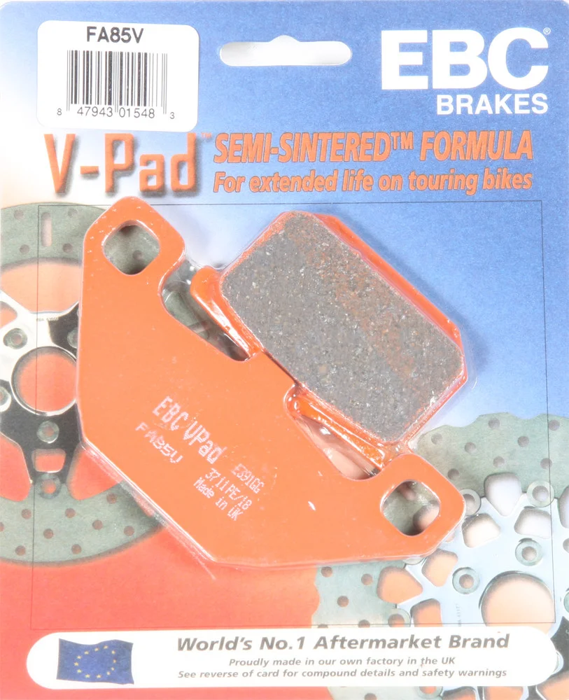 EBC FA85V V-Series Brake Pads - High-Performance Motorcycle Brake Pads