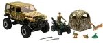 NEW-RAY - 76556 - Jeep Wrangler Hunting Replica Set