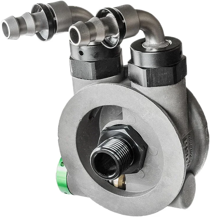 JAGG - 4550 - Oil Filter Adapter w/Thermostat